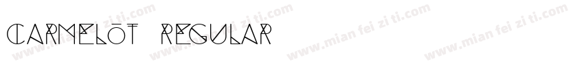Carmelot Regular字体转换